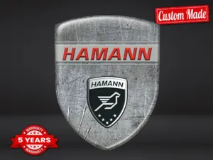 Hamann Distintivi e Emblemi Auto Universali Pregiati Robusti